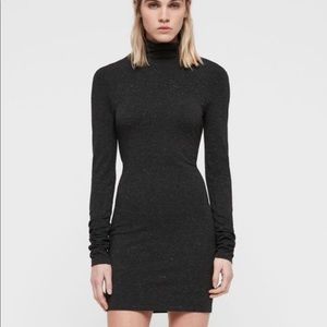 All Saints Esmie Shimmer Dress. Size M. NWT